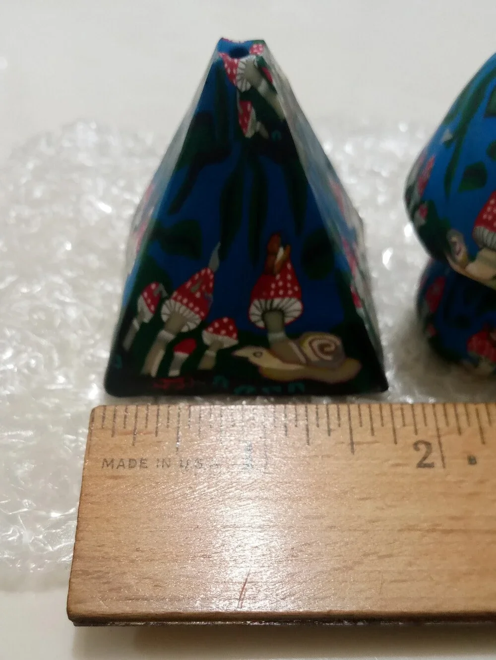 VTG 90s NWOT 2 Mushrooms Incense Holders